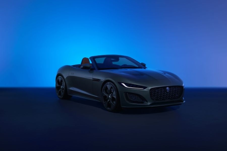 F-TYPE marks 75 years of Jaguar sports cars & its final model year update