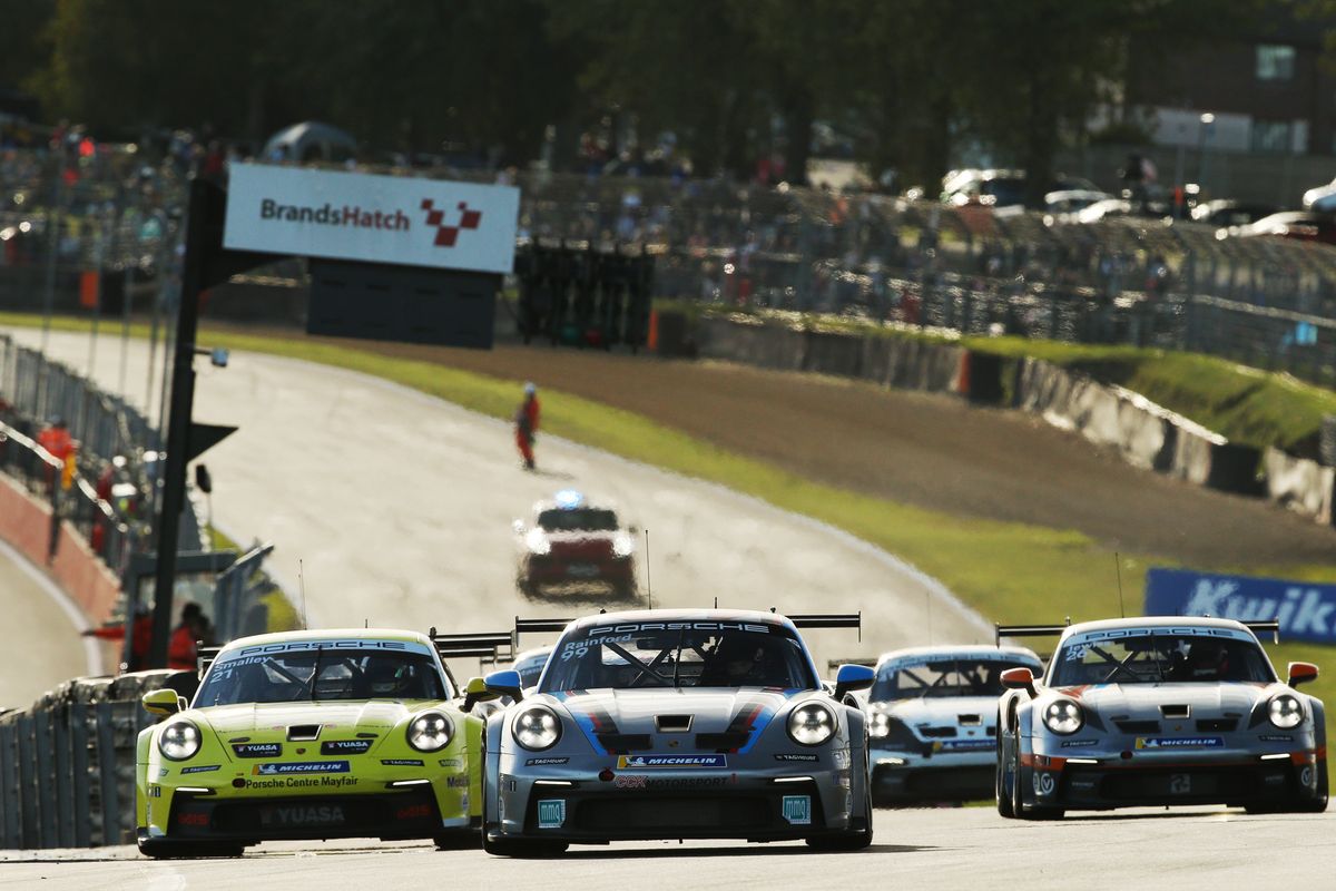 Jewiss crowned Porsche Carrera Cup GB champion at  Brands Hatch 