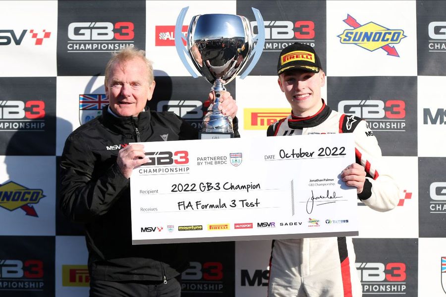Luke Browning crowned GB3 Champion at Donington Park