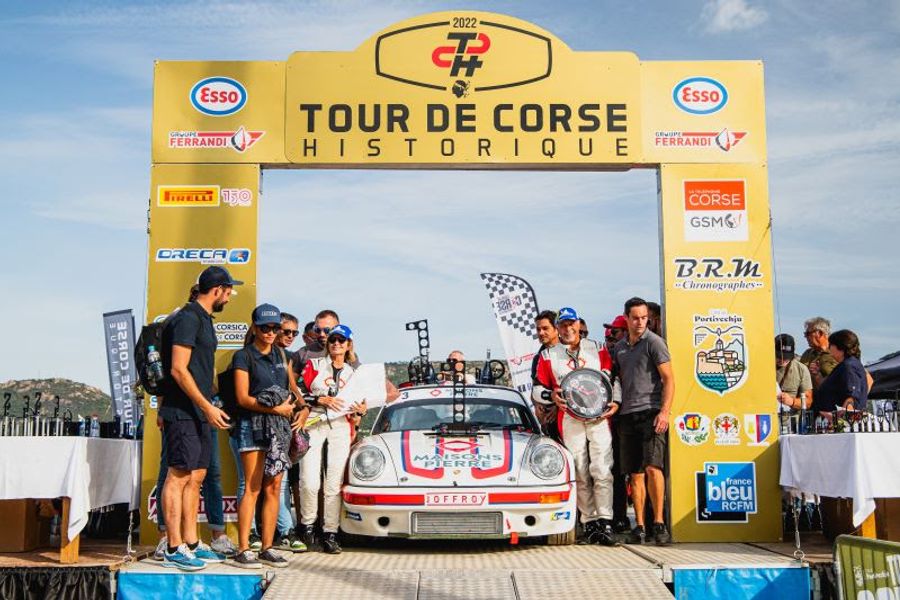 Alain & Sylvie Oreille win Tour de Corse Historique with their Porsche 911 Carrera RS
