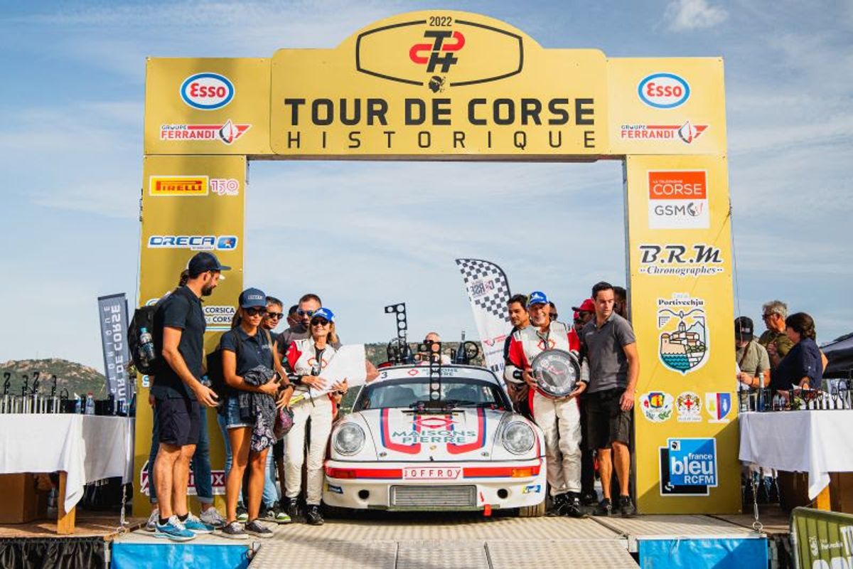 Alain & Sylvie Oreille win Tour de Corse Historique with their Porsche 911 Carrera RS