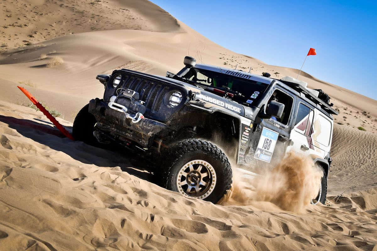 Fierce battle for Rebelle Rally podium