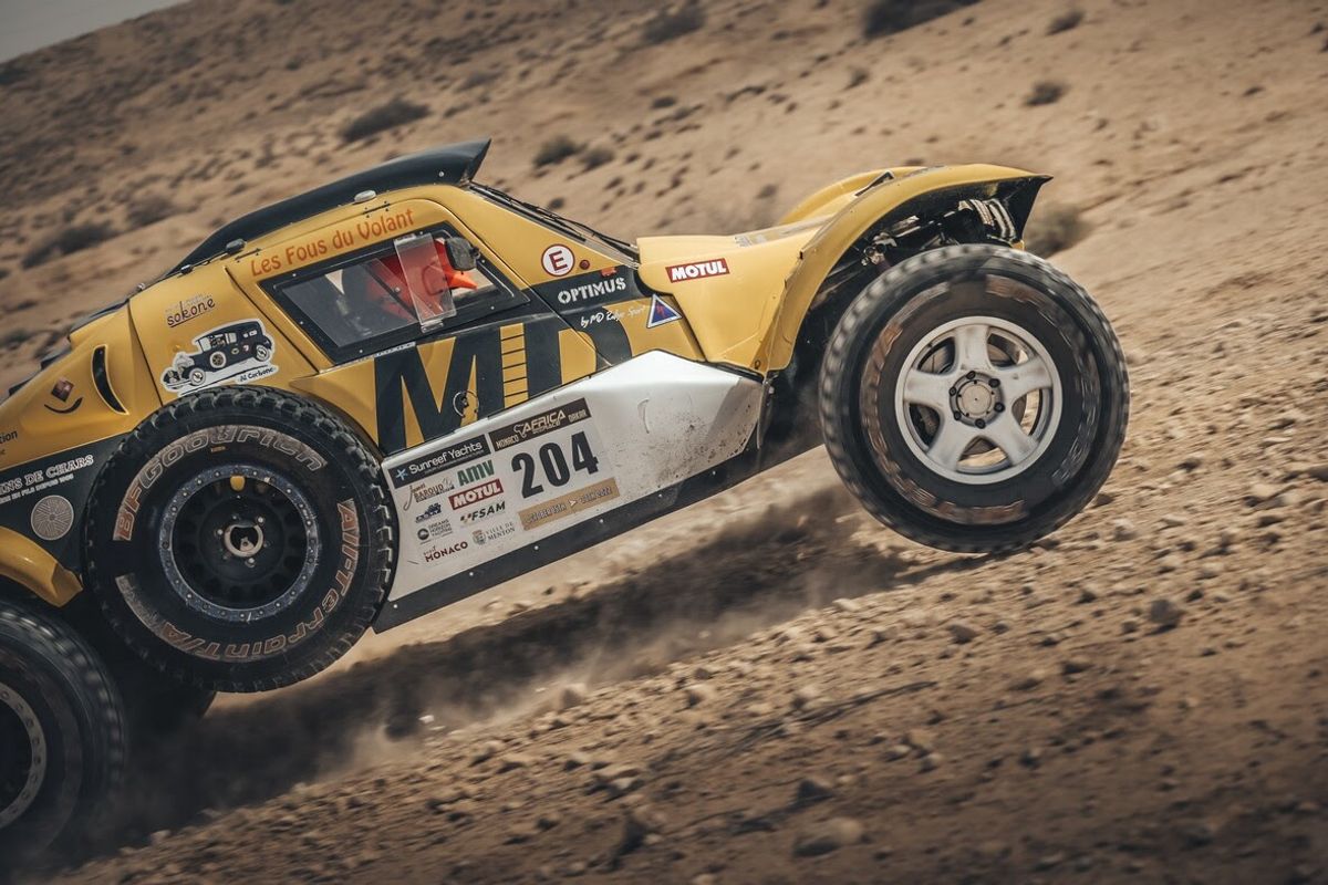 AFRICA ECO RACE underway