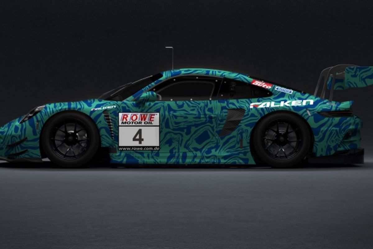New Porsche 911 GT3 R @ Falken  for Nürburgring Endurance Series