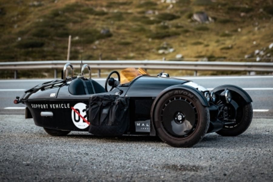Morgan and Malle London complete the Great Malle Mountain Rally