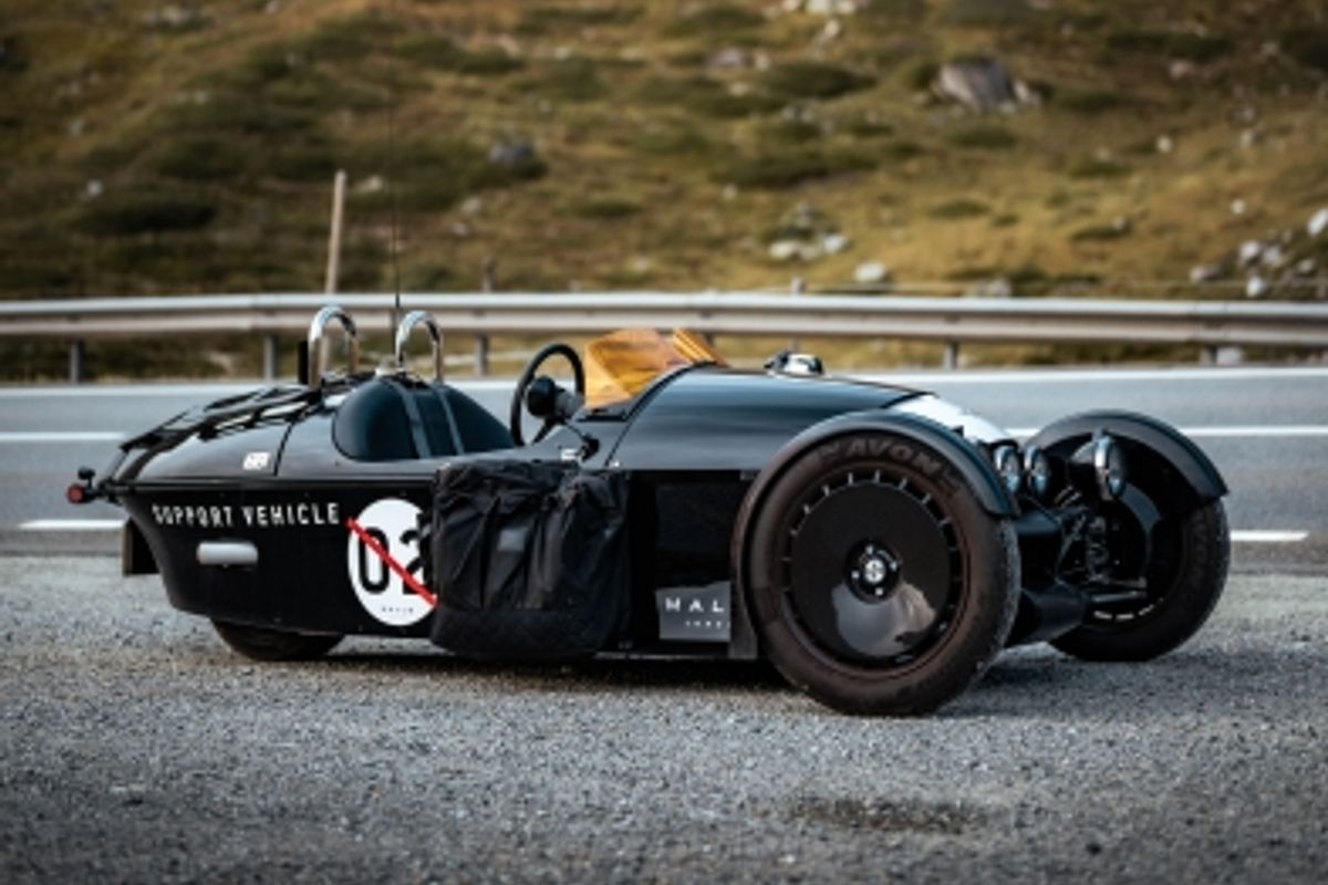 Morgan and Malle London complete the Great Malle Mountain Rally