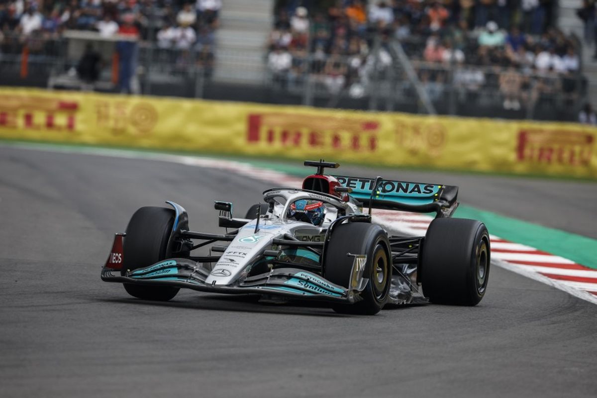 George Russell tops Mexican Grand Prix FP2, Leclerc crashes
