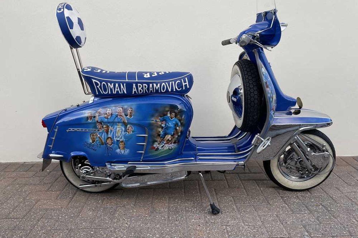 Ex-Chelsea FC Lambretta 125 joins H&H Classics vintage scooter auction 