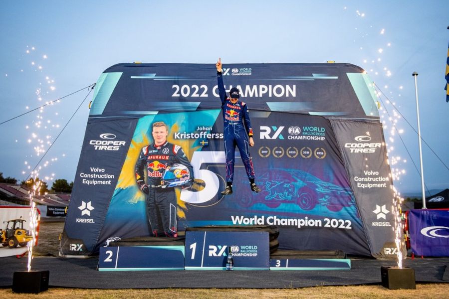 Johan Kristoffersson wins fifth World RX Title 