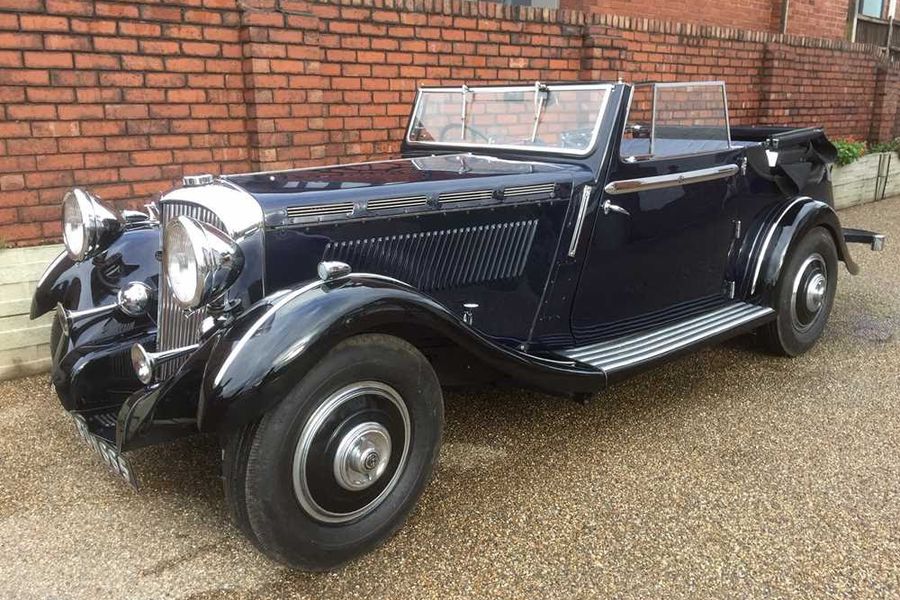 Brough Superior 3.5-Litre Dual Purpose DHC @ H&H Classics November Auction