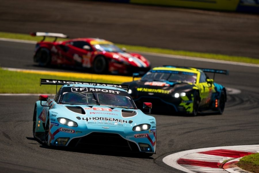 Aston Martin's TF Sport & NorthWest AMR fight for WEC GTE Am title in Bahrain