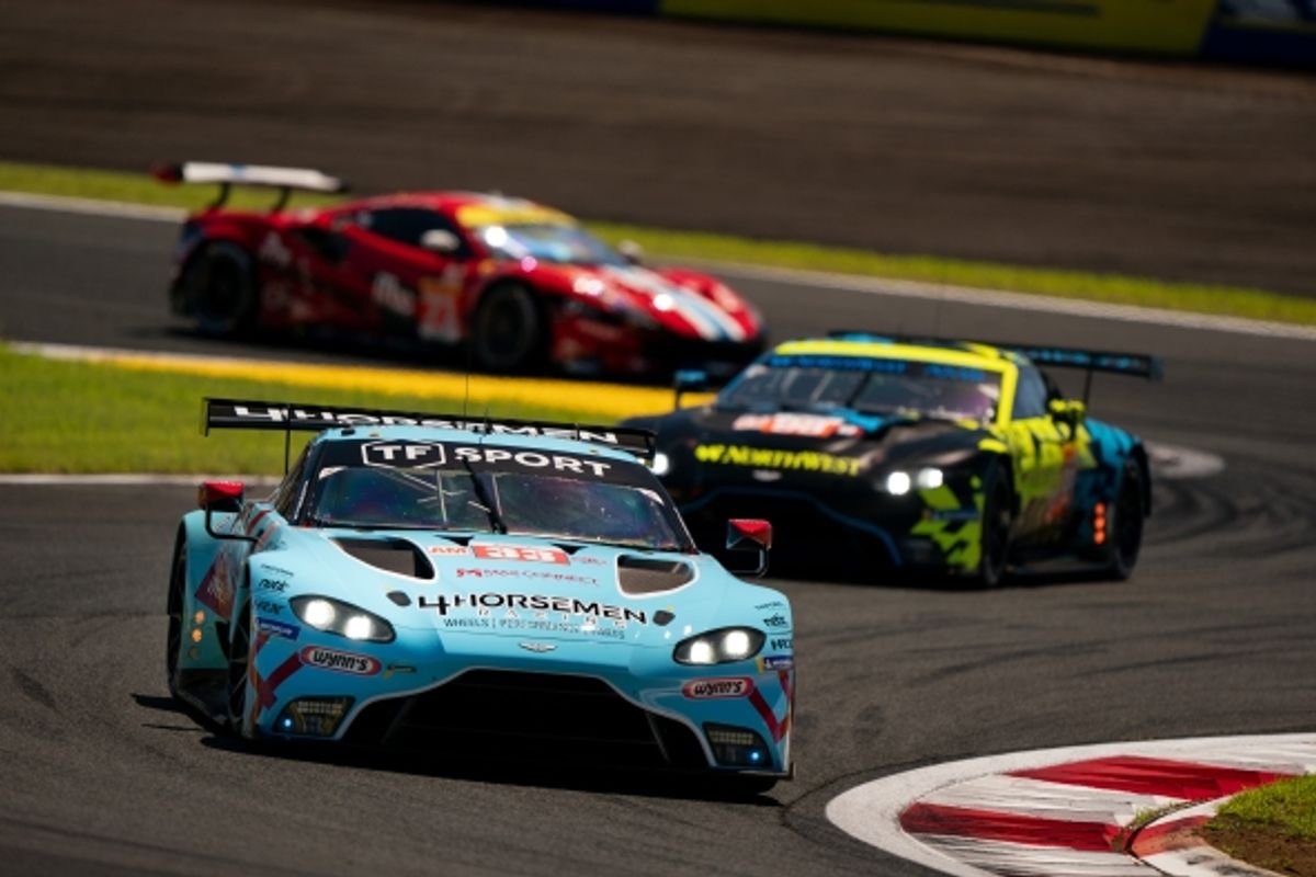 Aston Martin's TF Sport & NorthWest AMR fight for WEC GTE Am title in Bahrain