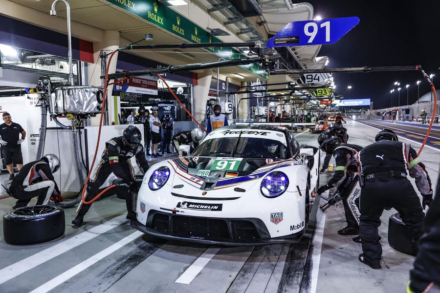 Porsche on pole for WEC GTE-Pro class final in Bahrain