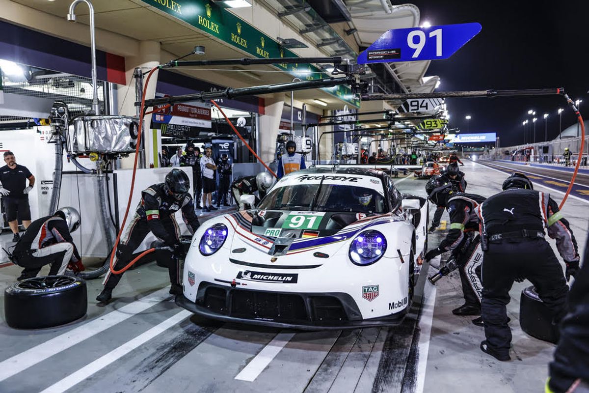 Porsche on pole for WEC GTE-Pro class final in Bahrain