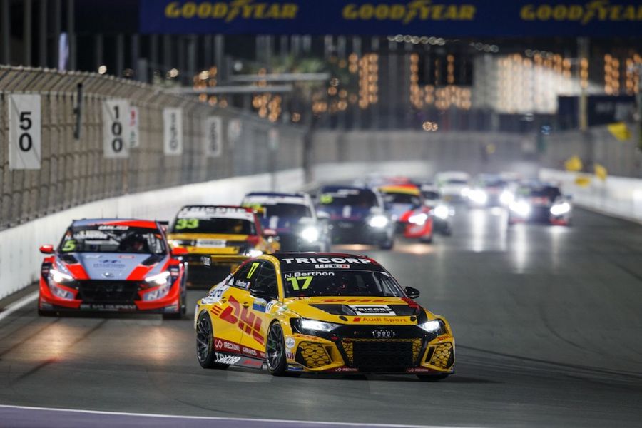 Nathanael Berthon claims Race 1 victory at WTCR Race of Saudi Arabia
