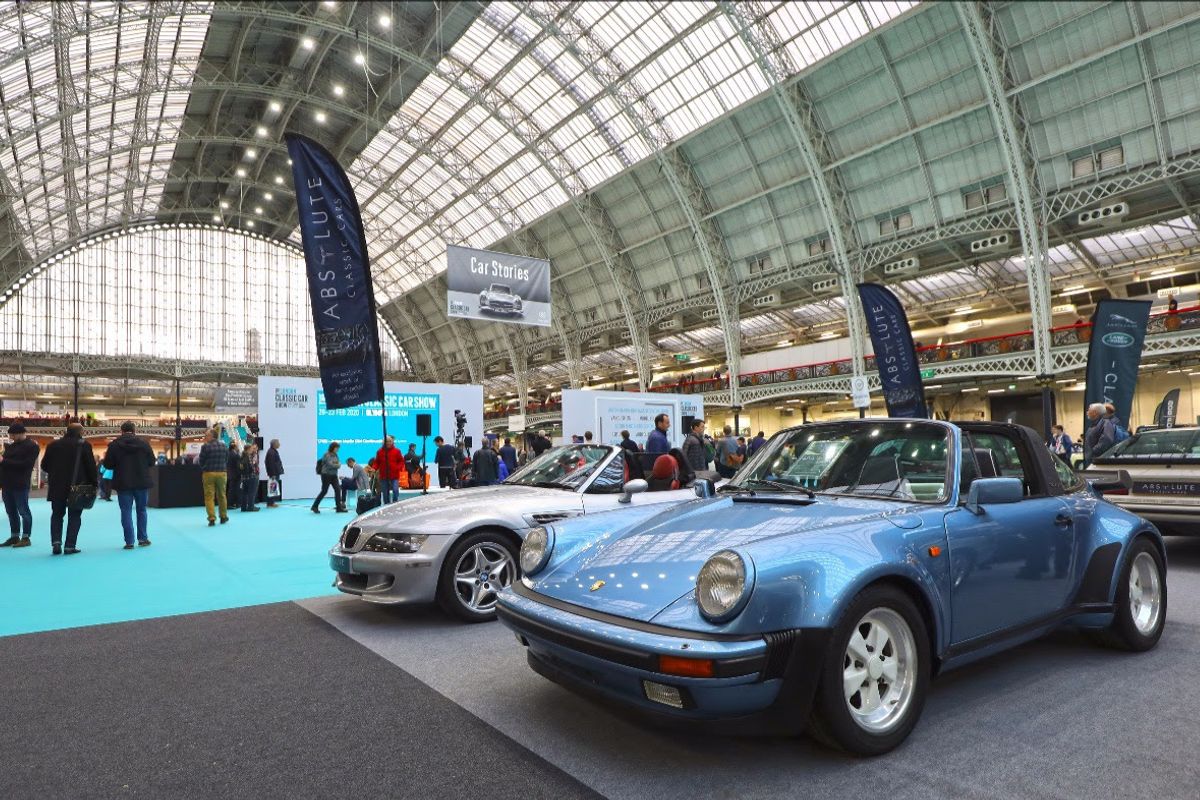 Money-saving icons on display at The 2023 London Classic Car Show
