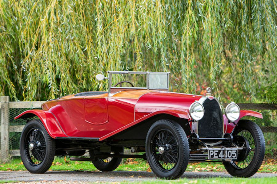 Bugatti Type 30 Skiff Bodied Tourer @ Bonhams Bond Street Sale