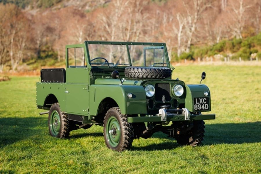 Land Rover supplied to the Royal Family at Balmoral  @ Silverstone Auctions