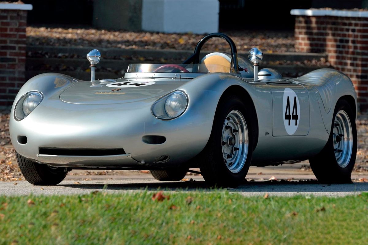 1959 Porsche 718 RSK Center Seat at Mecum Kissimmee auction