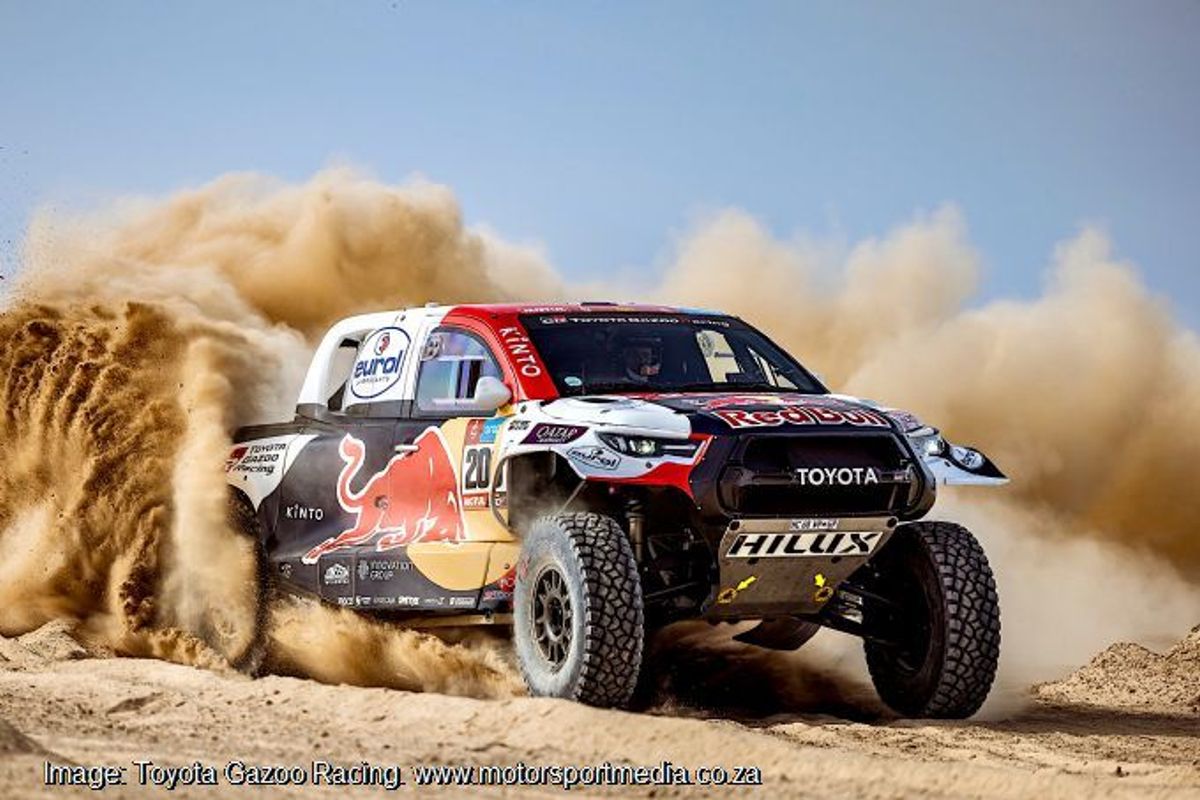 Dakar: Epic Day 2 as Nasser Al-Attiyah leads Toyota 1-2