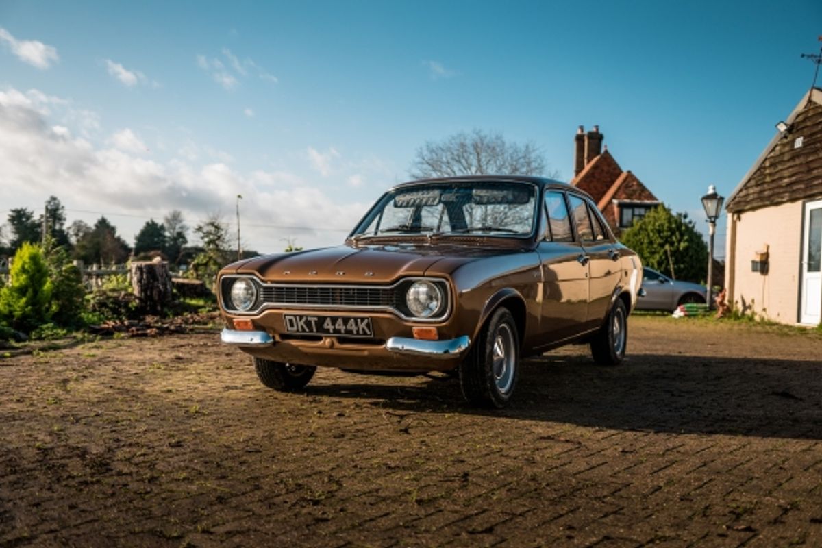 Ultra-rare 1972 four-door Escort Mexico @ auction with Bidding Classics