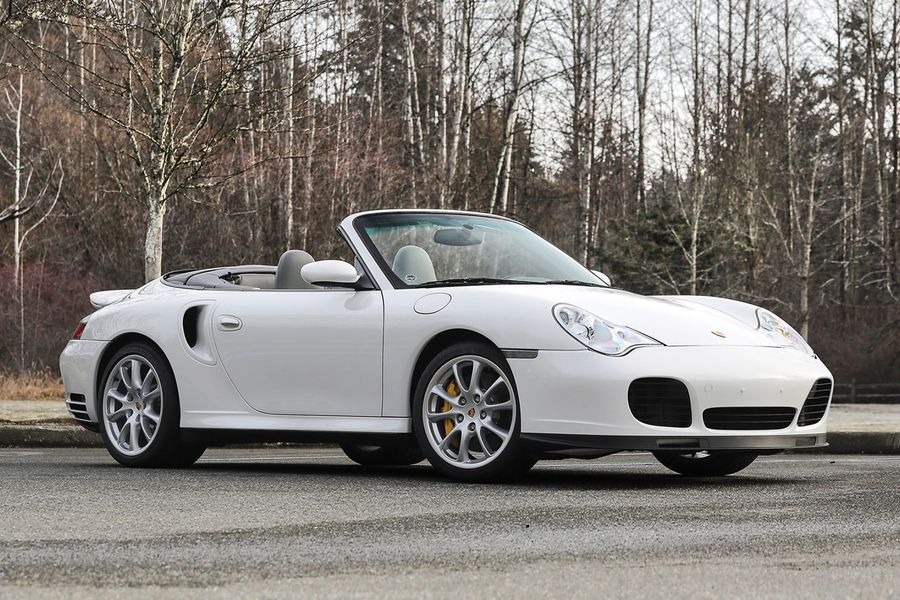 Rare No Reserve Carrara White 996 Turbo @ Gooding's Amelia Island 