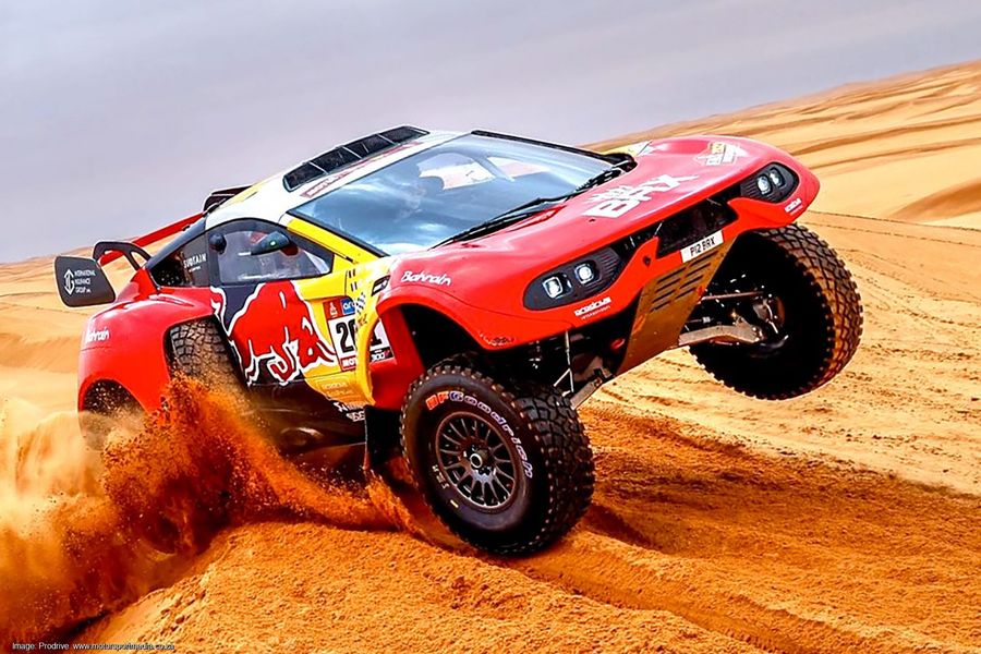 Loeb hunting Nasser Day 11 on the Dakar Rally