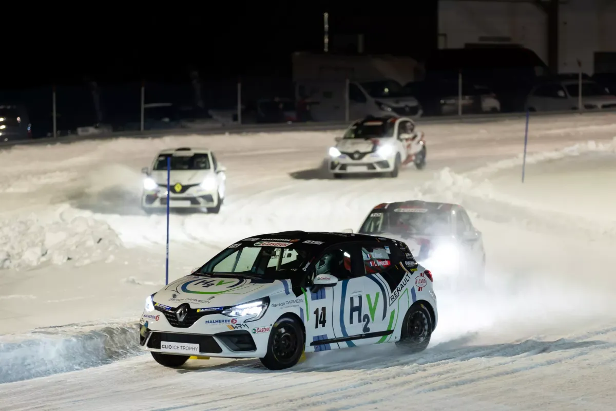 David Bouet wins Clio Ice Trophy opener
