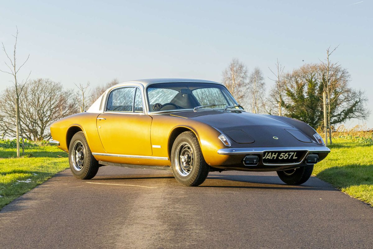 Lotus founder Colin Chapman’s Lotus Elan +2 s130/5 @ Silverstone Auction