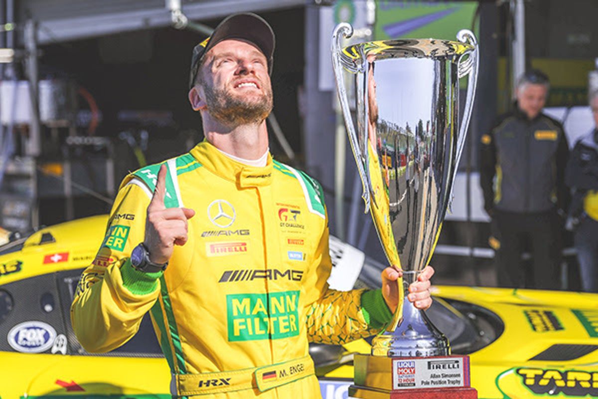 GruppeM  Racing Mercedes & Maro Engel take Bathurst 12 Hour Pole Trophy