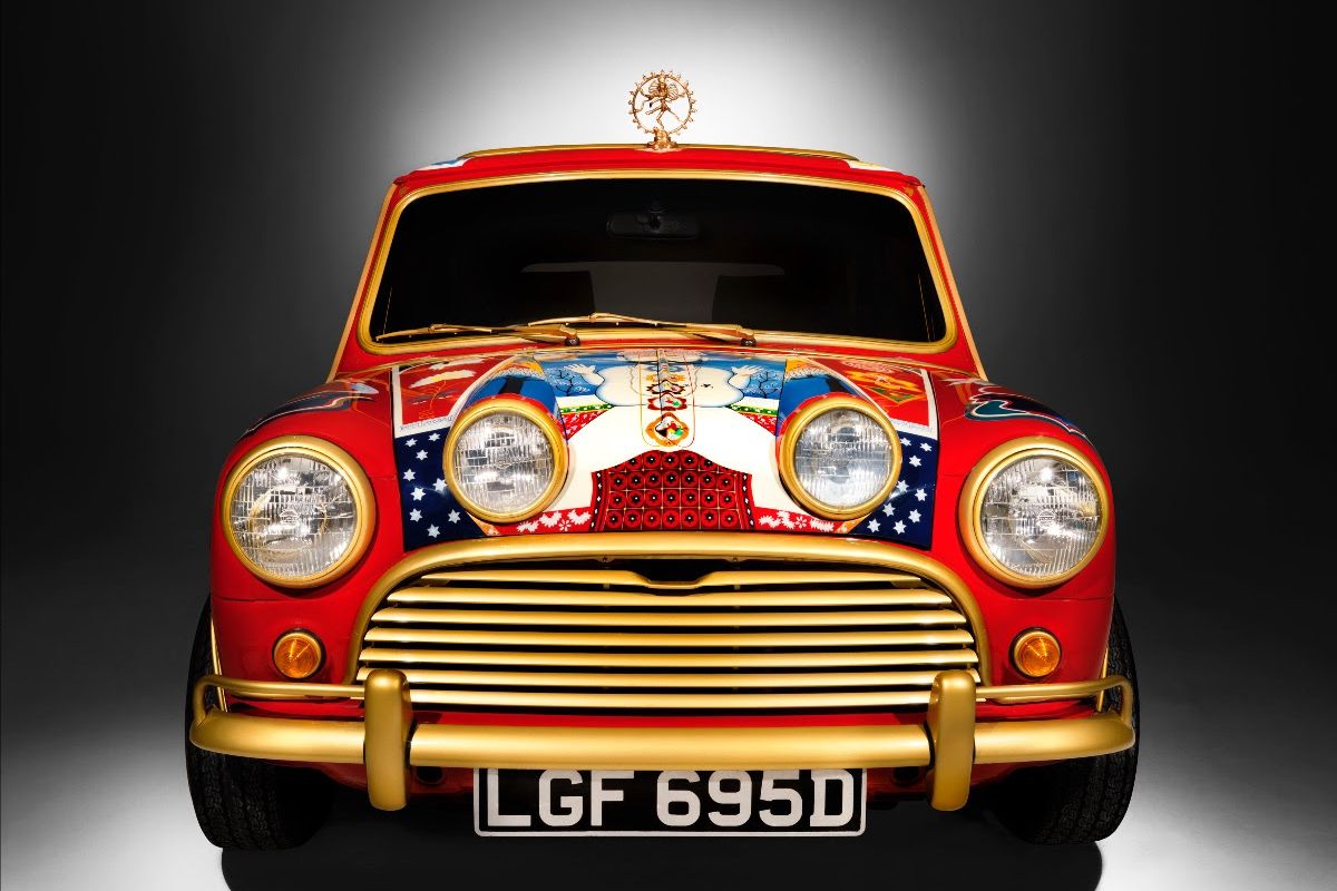 Beatles' iconic Minis reunited after 55 years @ The London Classic Car Show