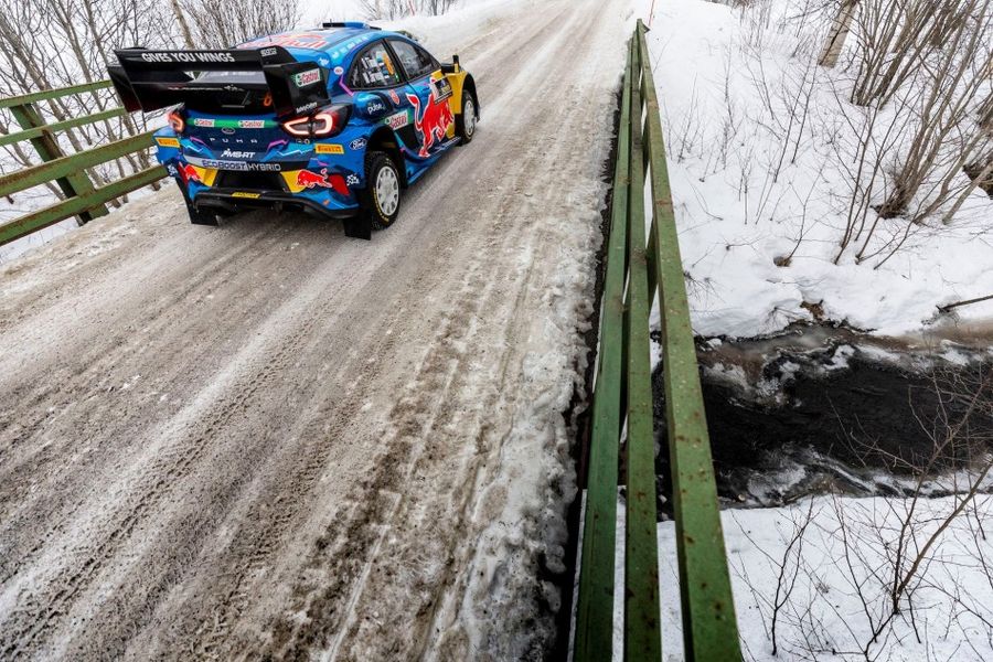 Tanak takes early lead on WRC Rally Sweden