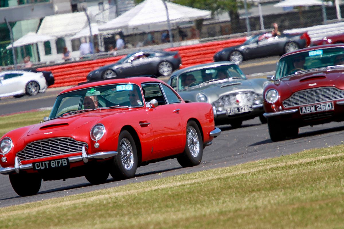 Much-loved classic cars take centre stage at the Silverstone Festival