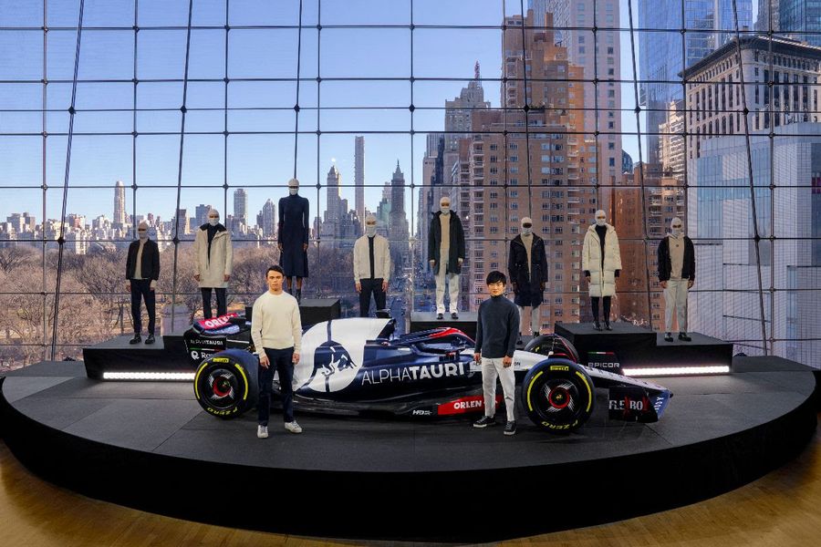 Scuderia AlphaTauri 2023 livery unveiled during New York Fashion Week