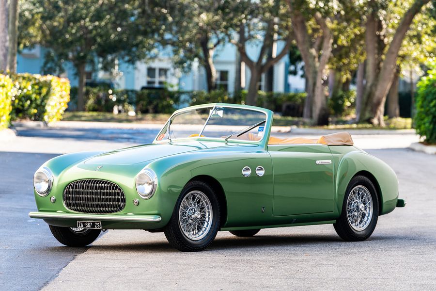 Rare Cisitalia 202 SC Gran Sport Cabriolet at Goodings Amelia Island auctions