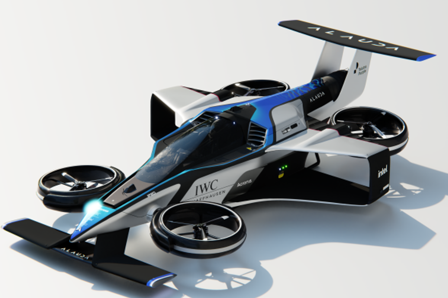    World’s first crewed flying racing car ready for Airspeeder Racing Series