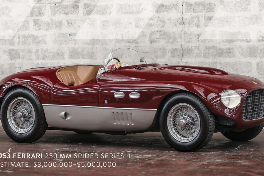 Vintage-Bodied Ferrari 250 Mille Miglia at Goodings Amelia Island Auctions