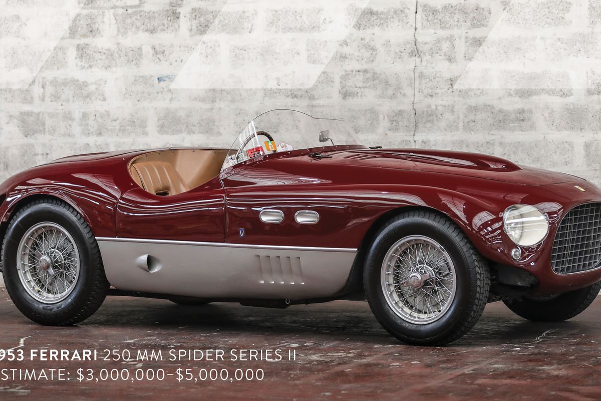 Vintage-Bodied Ferrari 250 Mille Miglia at Goodings Amelia Island Auctions
