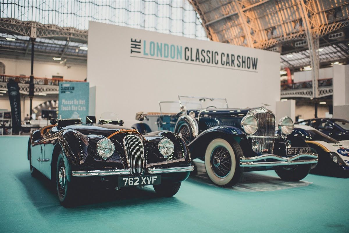 London Classic Car Show hosts stars of CLASSIC a film celebrating classic motoring