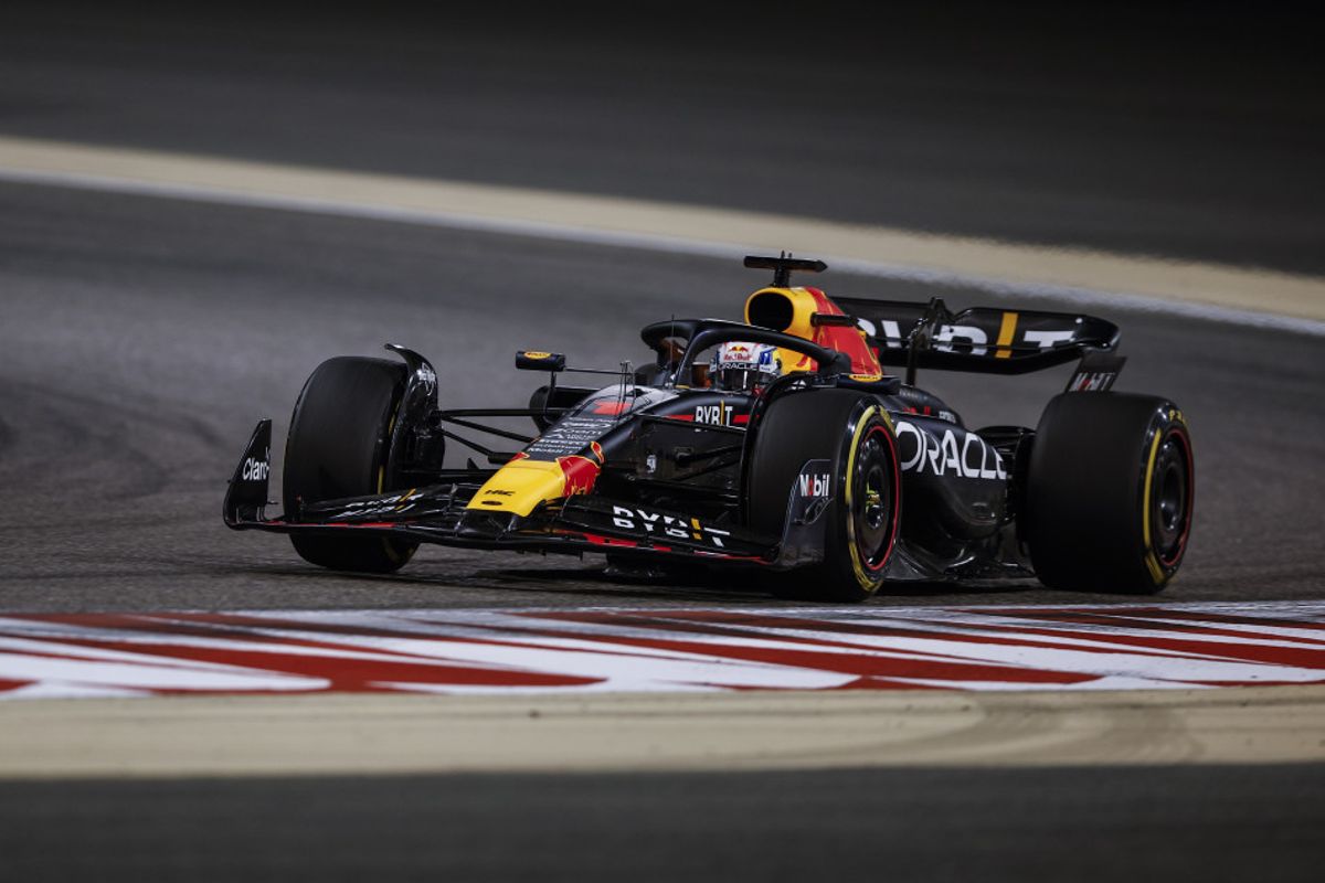 Max Verstappen topped the timesheet Day 1 of  Bahrain's F1 pre-season test