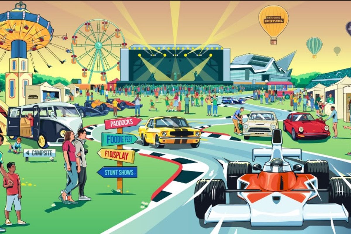 Spectacular music line-up for the Silverstone Festival
