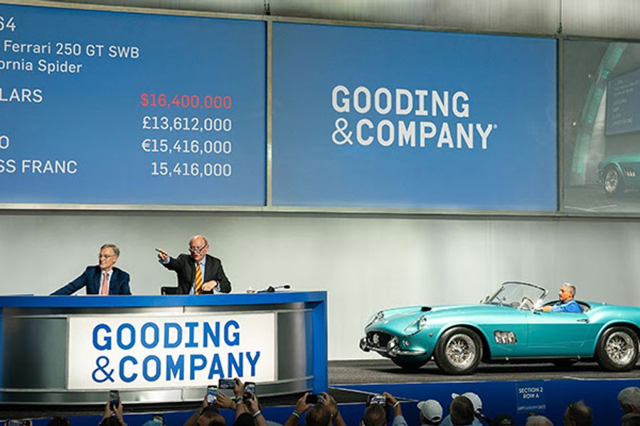 Ferrari 250 GT SWB California Spider sells for $18,045,000 at Gooding's Amelia Island