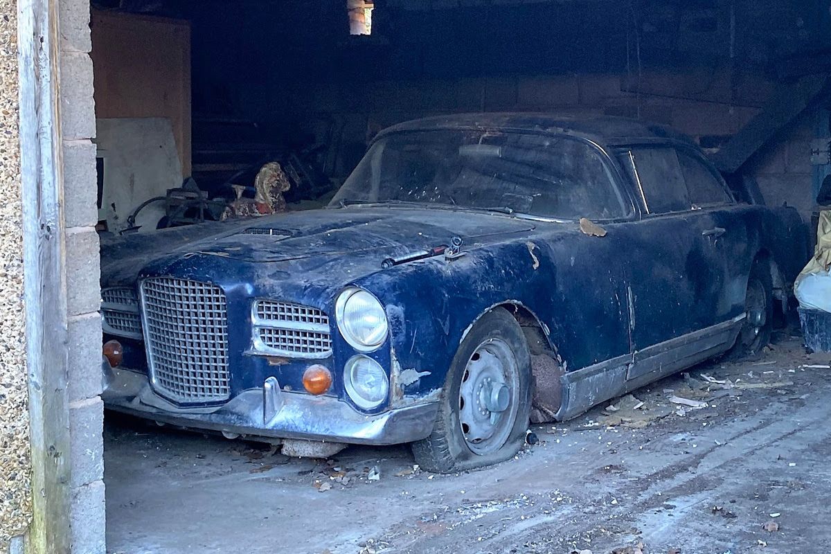 Garage find 1960 Facel Vega HK500 joins H&H Classics Buxton Auction