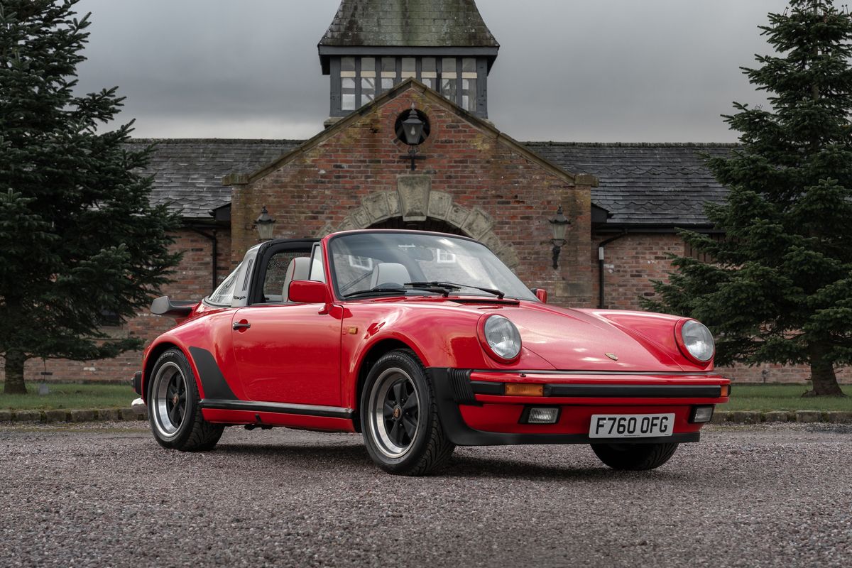 Porsche 911 Carrera Supersport Targa sells for £72,562 @ H&H £3m sale