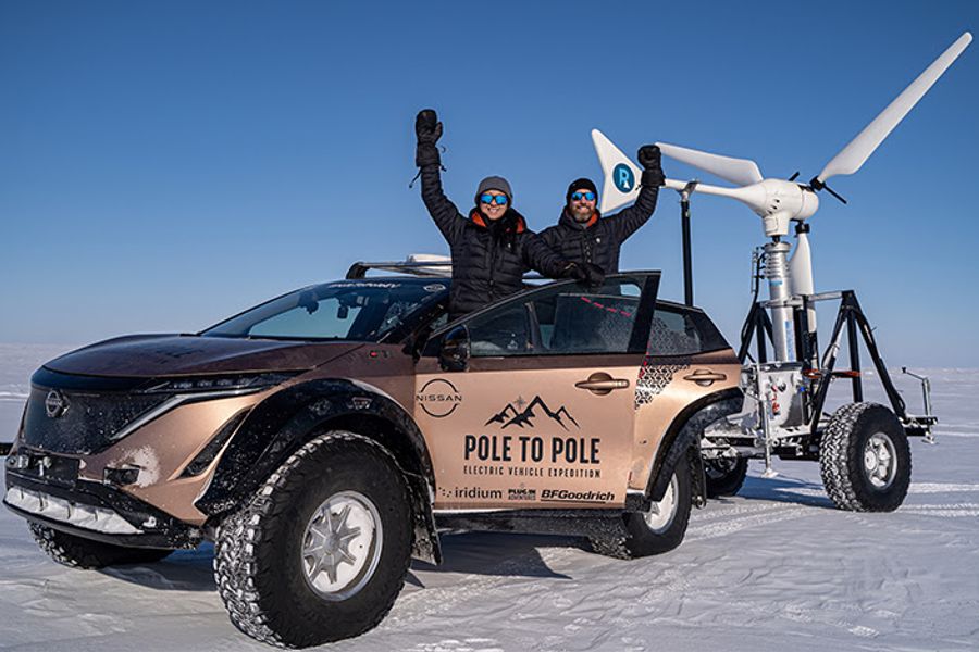 Epic Pole to Pole electric vehicle expedition begins