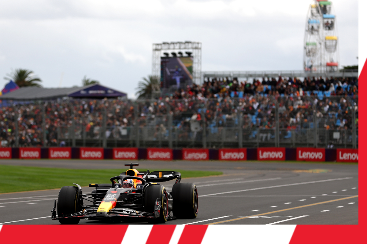 Verstappen on Melbourne pole for Australian GP