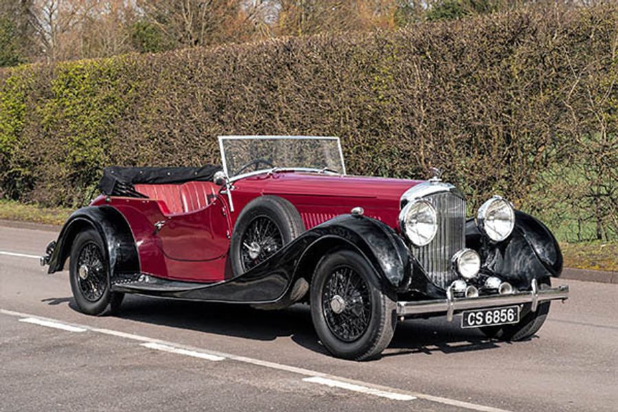 1937 Bentley 4.25 Litre Tourer joins H&H Classics Buxton auction