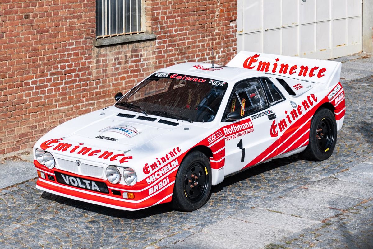 1983 Lancia Rally 037 Gr.B Eminence @ Aguttes Tour Auto Sale