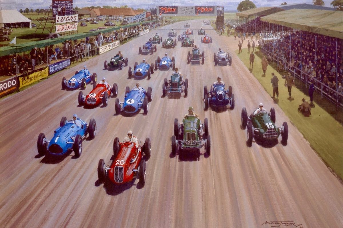 Grand Prix icons line-up to celebrate Silverstone's 75th birthday