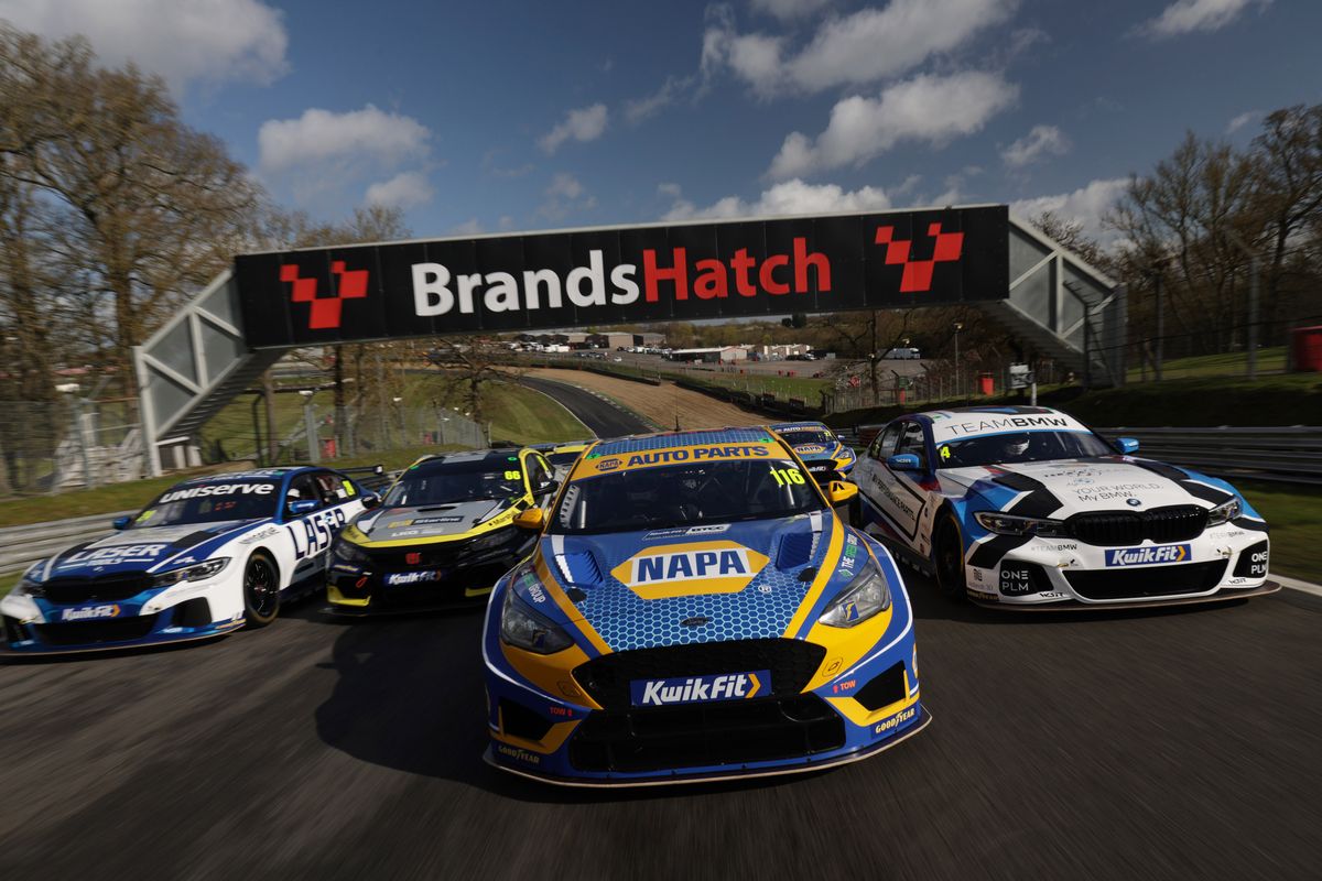 Tom Ingram tops the times at Brands Hatch BTCC pre-season test